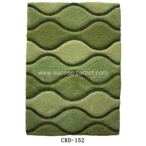 Soft Microfiber 3D Rug